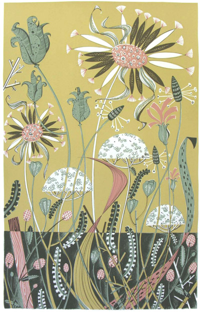 Angie Lewin - Wild Garden II