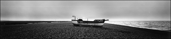 Chris Everard - Fishing Boat on Cley Beach - photograph