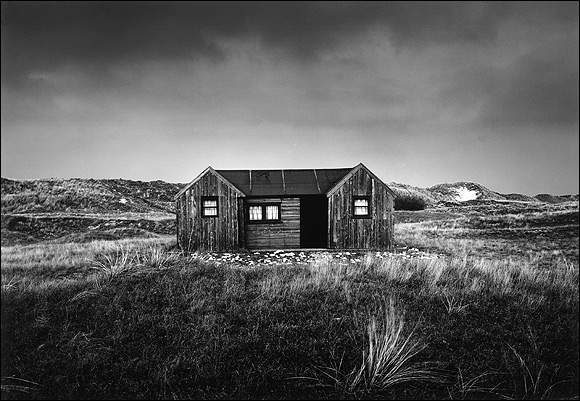 Chris Everard - Hut II at Blakeney Point- photograph
