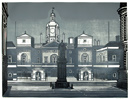 Edward Bawden - The Horse Guards - Linocut