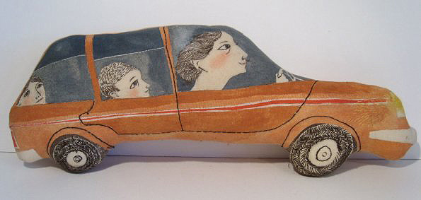 Emily Sutton - Orange Car
