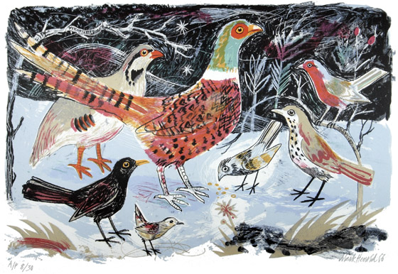 Mark Hearld - Pheasant - Lithograph