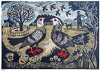 Mark Hearld - Pigeons in the Park